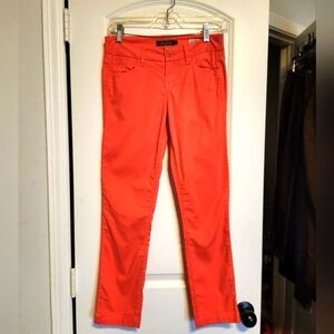 Level 99 Women's Orange skinny stretch Jeans